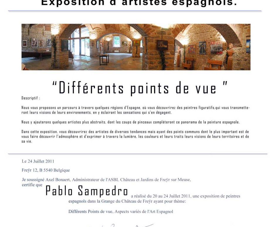 Expo Colectiva artistas españoles